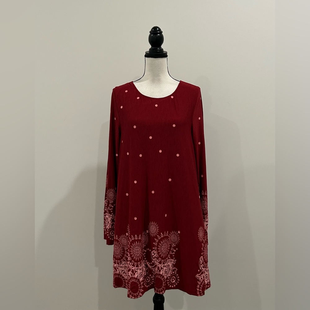 Bohemian Long Sleeve Dress